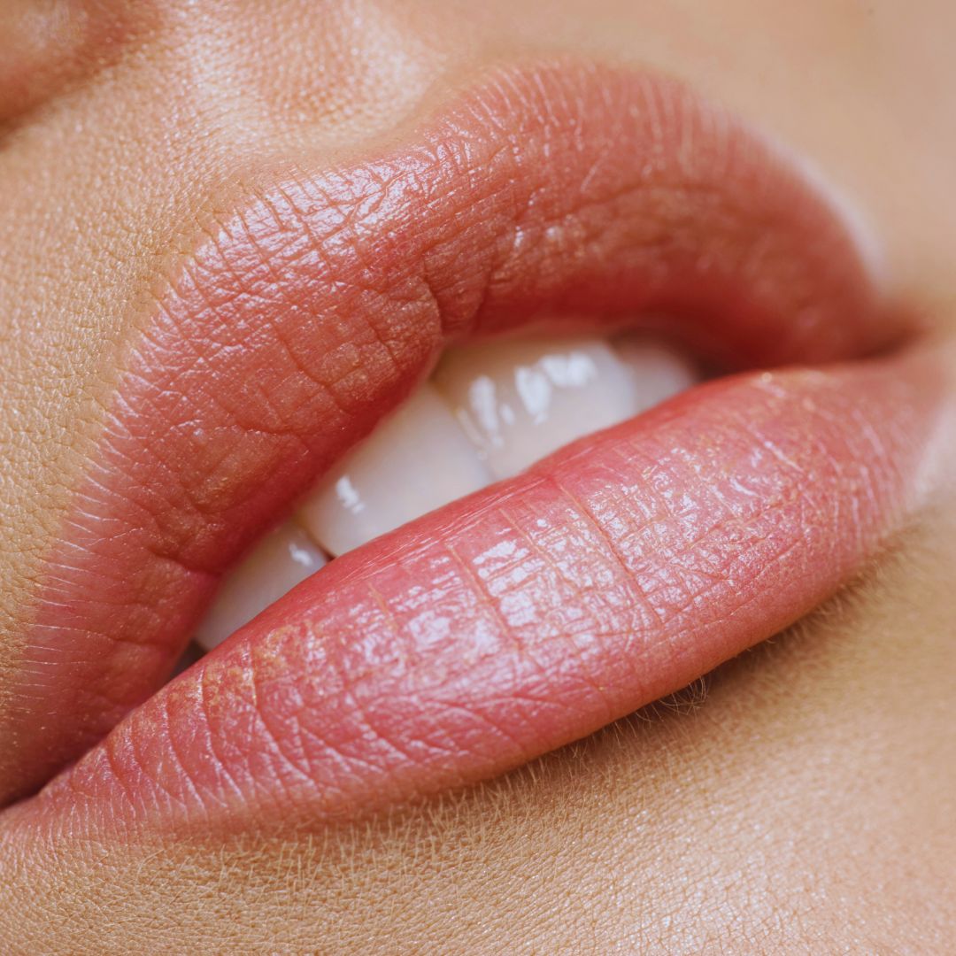 Full beautiful lips